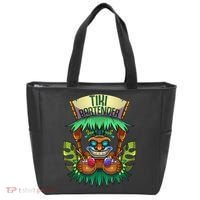 Tiki Bartender Kahuna Tropical Drinks Cocktails Luao Party Tote Bag thumb 0