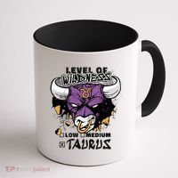 Taurus Bull Level Of Wildness Coffee Mug thumb 1