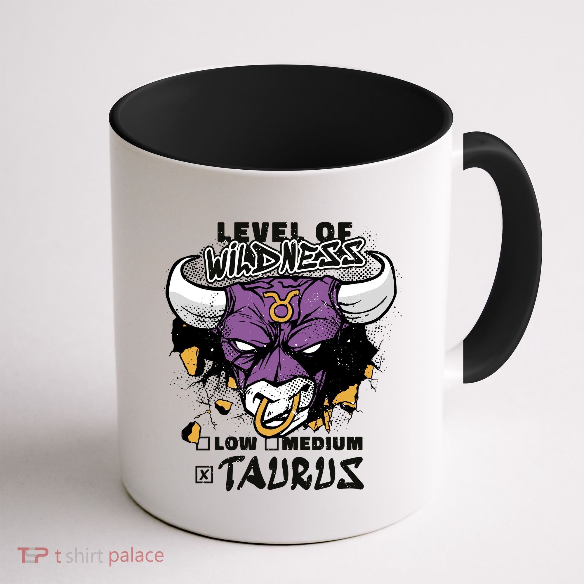 Taurus Bull Level Of Wildness Coffee Mug