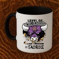 Taurus Bull Level Of Wildness Coffee Mug thumb 2