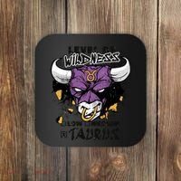 Taurus Bull Level Of Wildness Coaster thumb 0