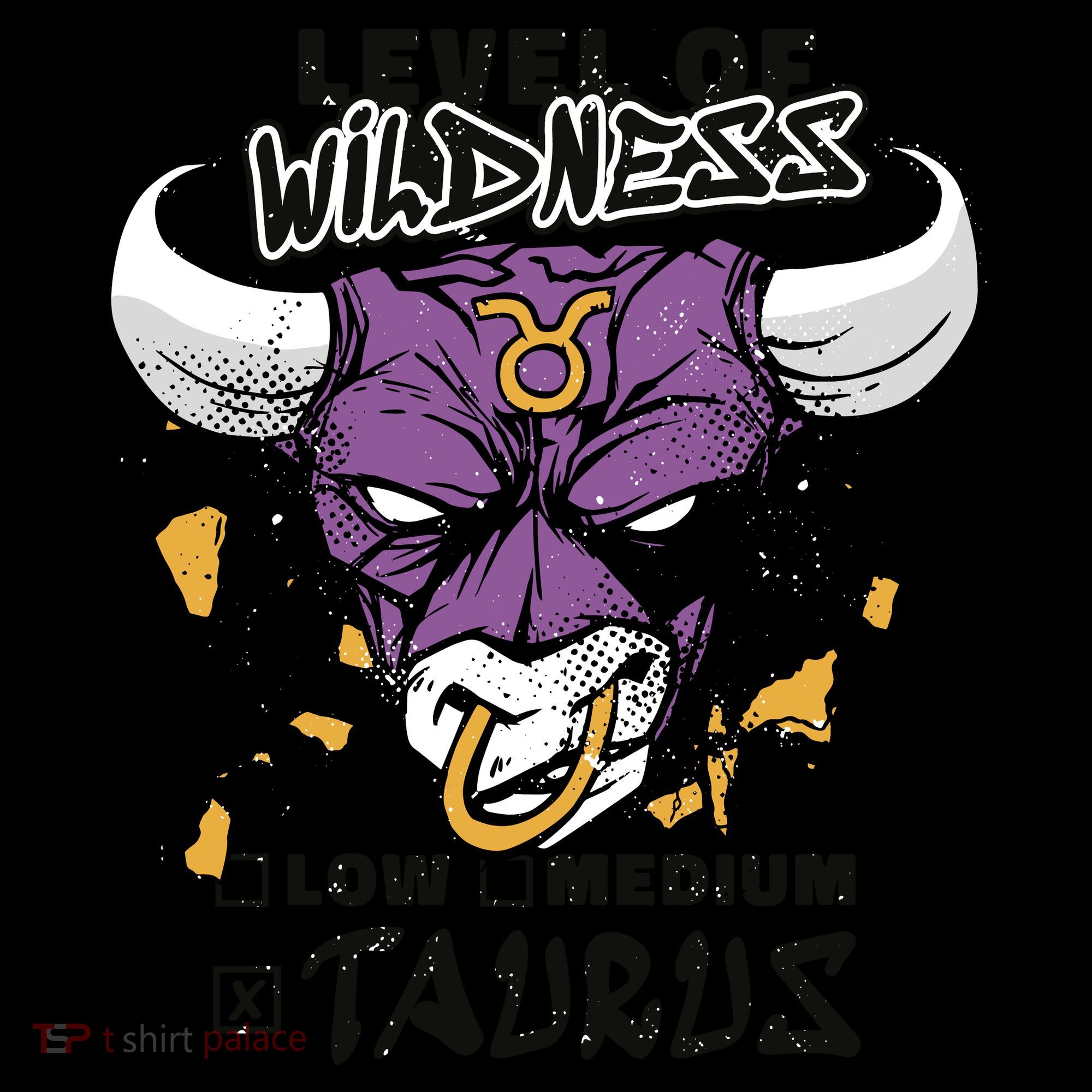 Taurus Bull Level Of Wildness Women's Hoodie