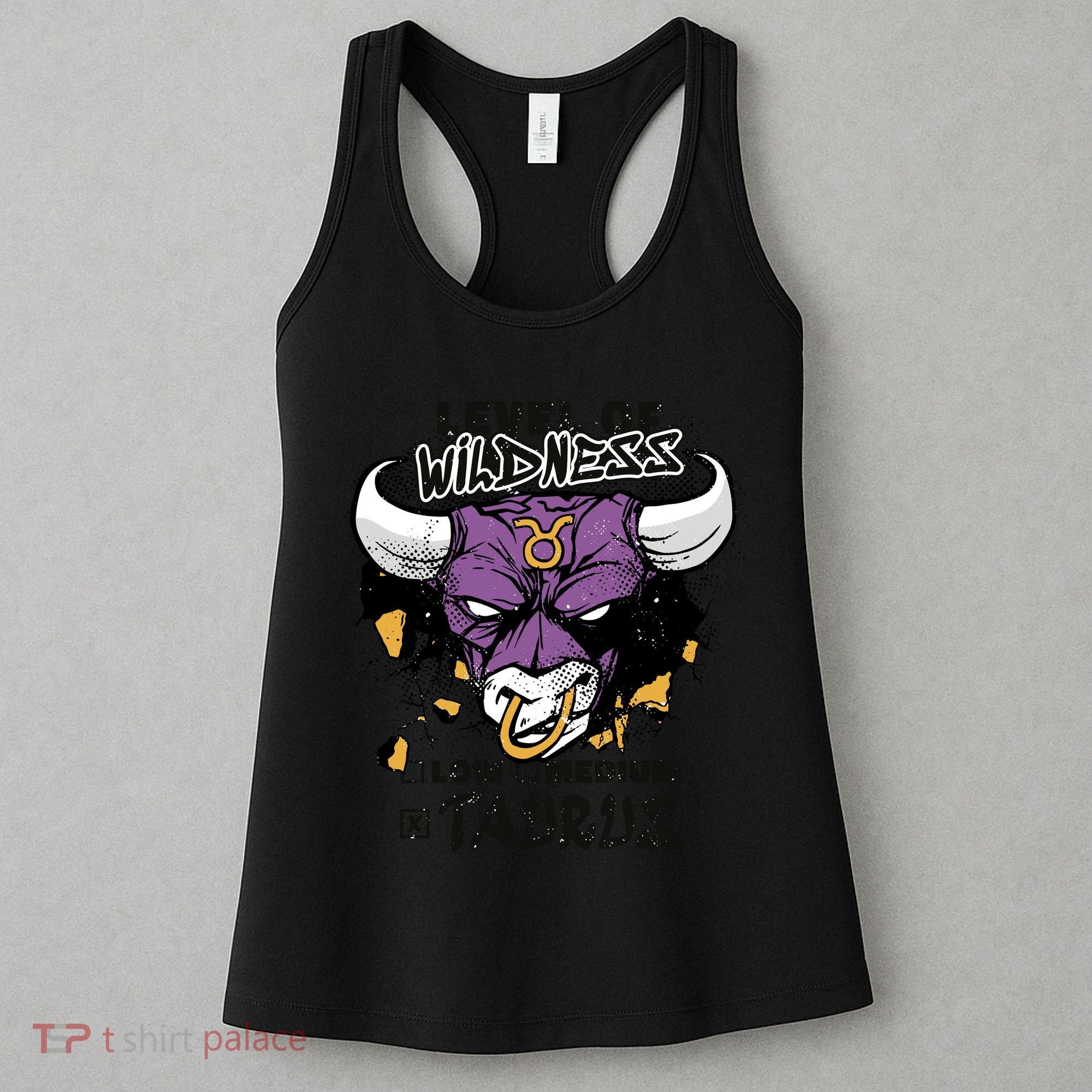 Taurus Bull Level Of Wildness Women's Tank Top