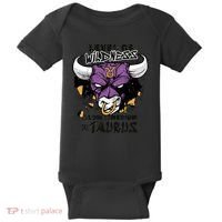 Taurus Bull Level Of Wildness Baby Bodysuit thumb 0