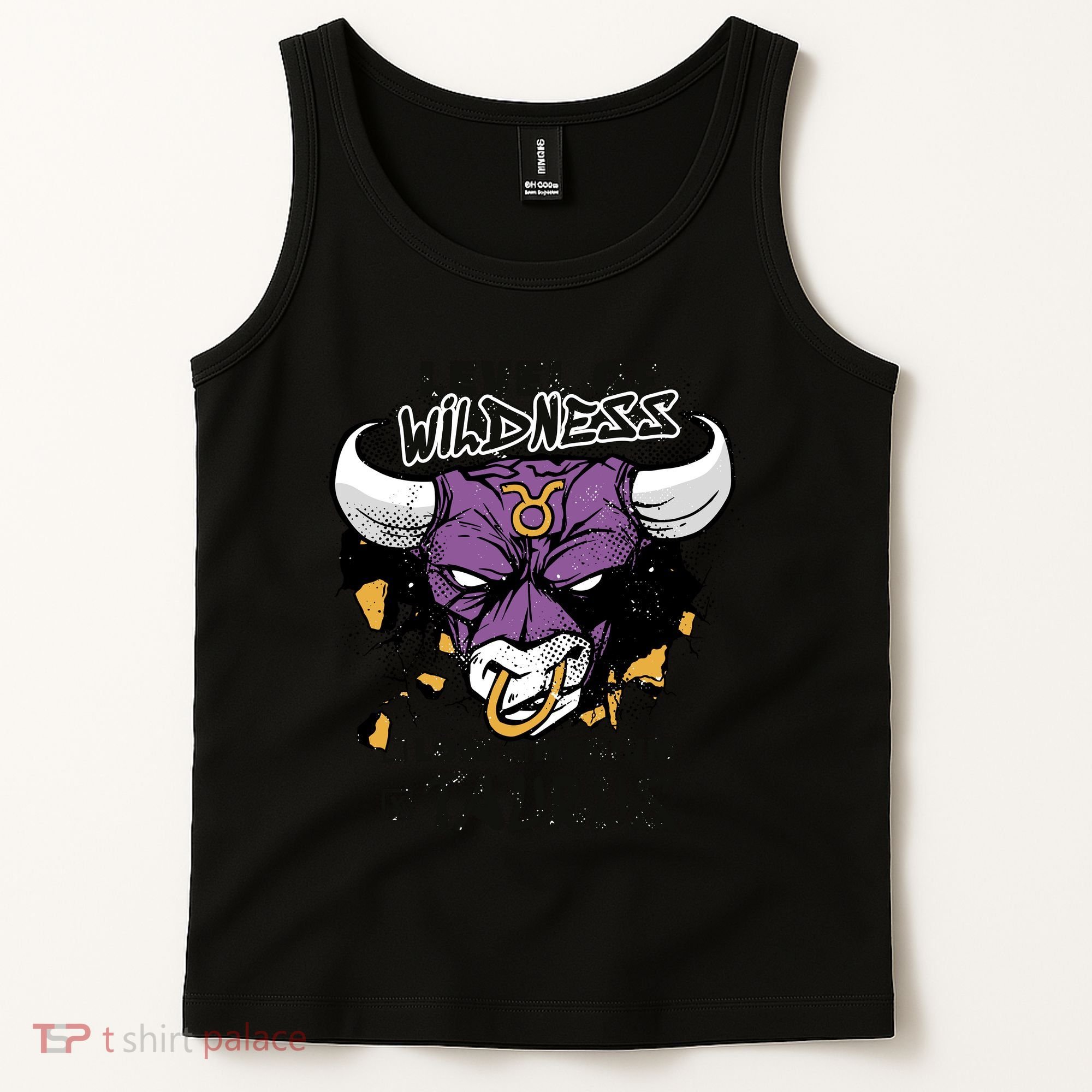 Taurus Bull Level Of Wildness Tank Top