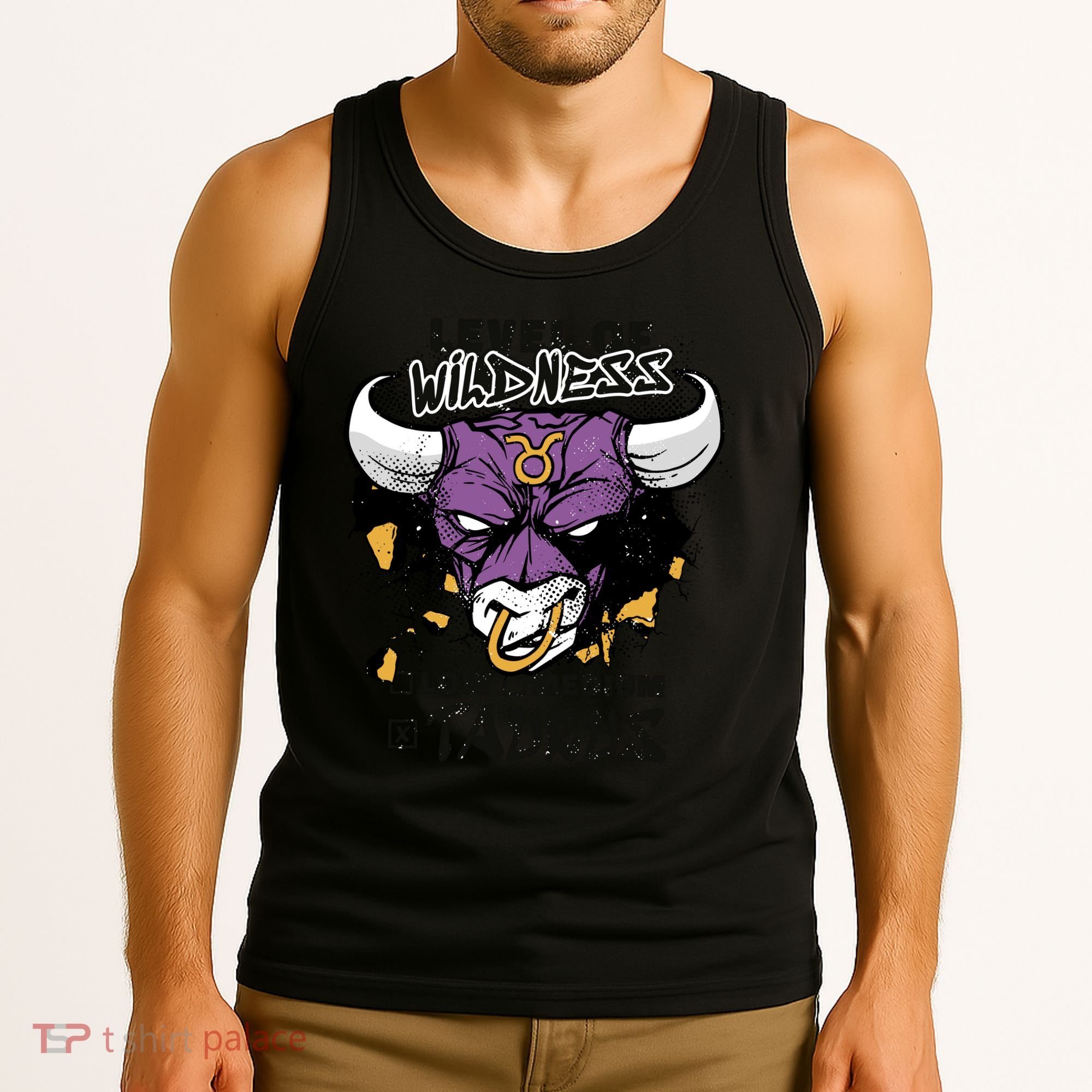Taurus Bull Level Of Wildness Tank Top