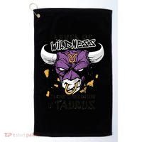 Taurus Bull Level Of Wildness Golf Towel thumb 0