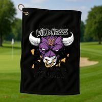 Taurus Bull Level Of Wildness Golf Towel thumb 1