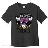 Taurus Bull Level Of Wildness Toddler T-Shirt thumb 0