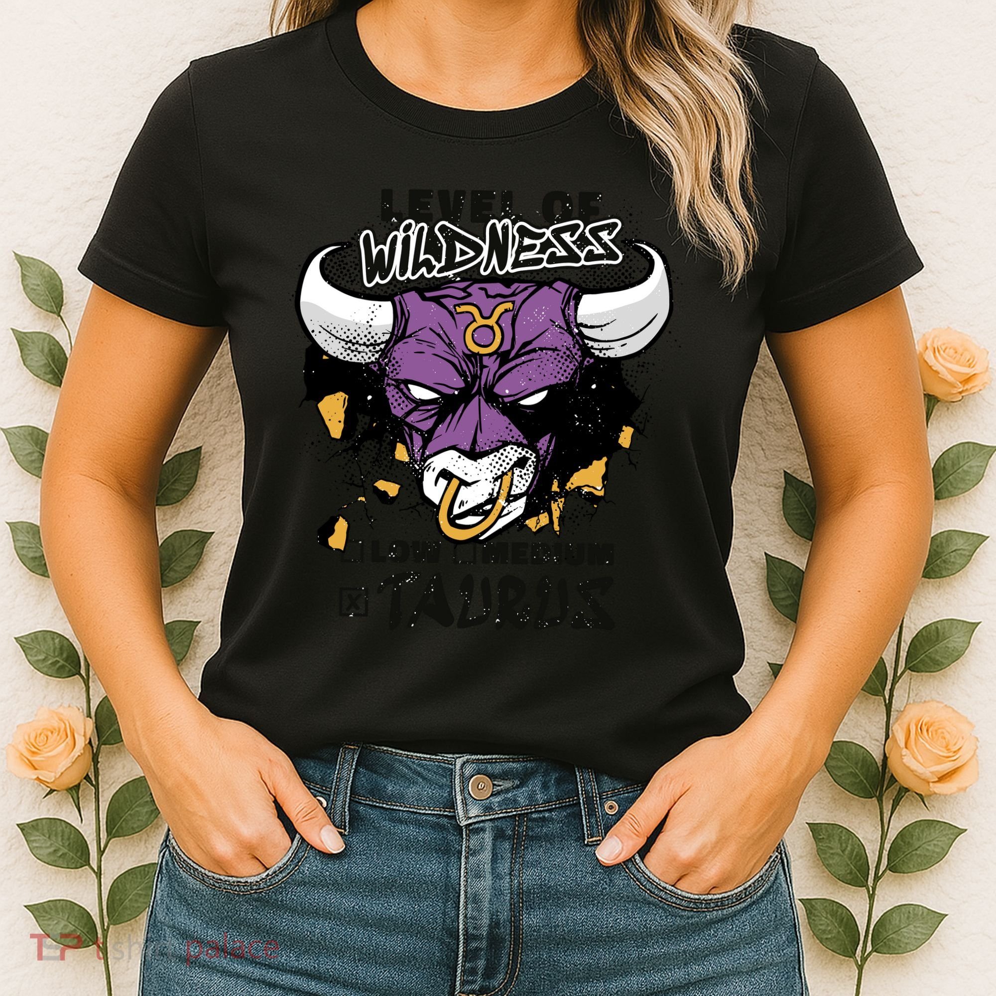 Taurus Bull Level Of Wildness Women's T-Shirt