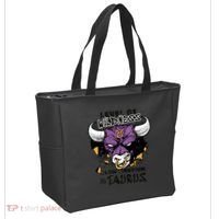 Taurus Bull Level Of Wildness Tote Bag thumb 2