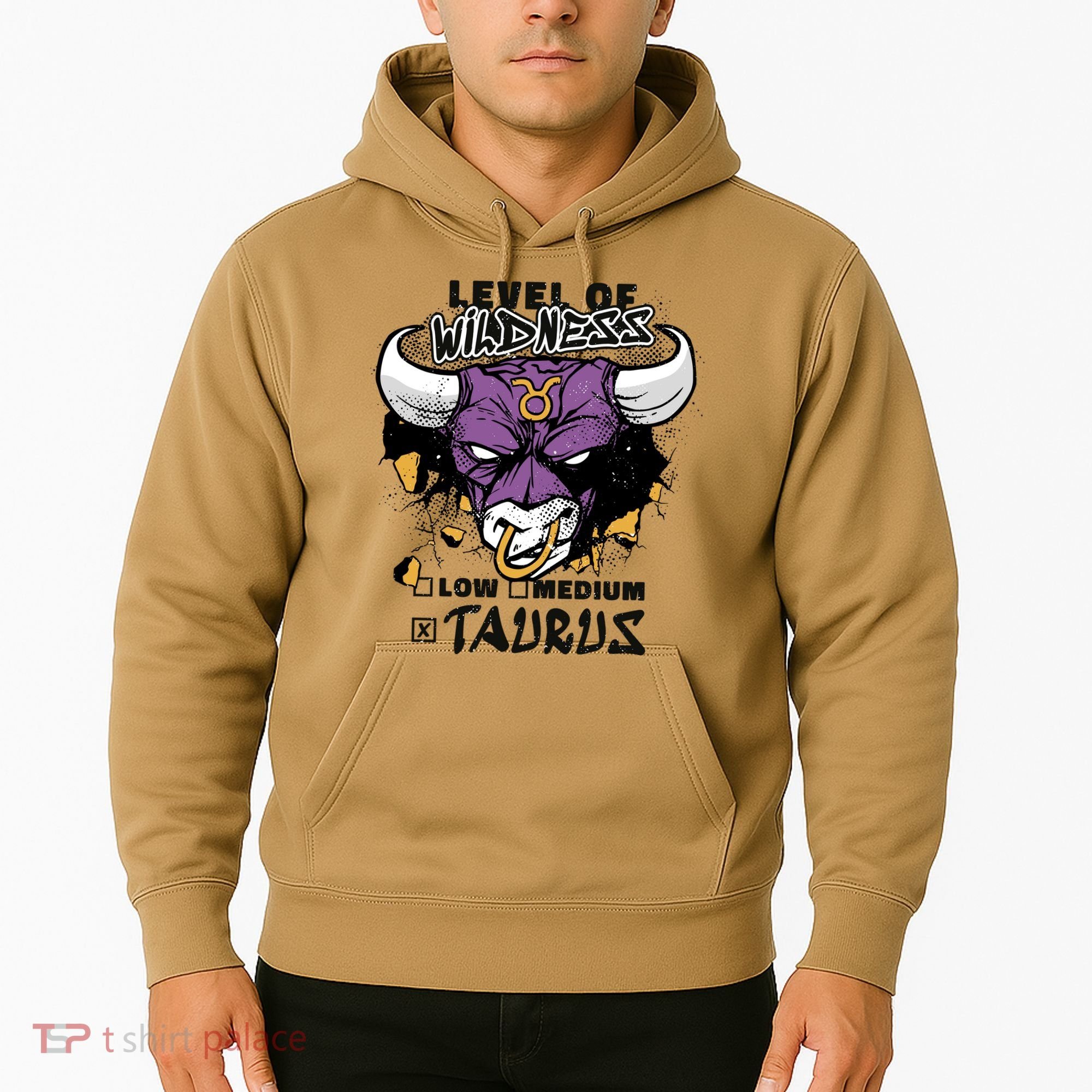 Taurus Bull Level Of Wildness Hoodie