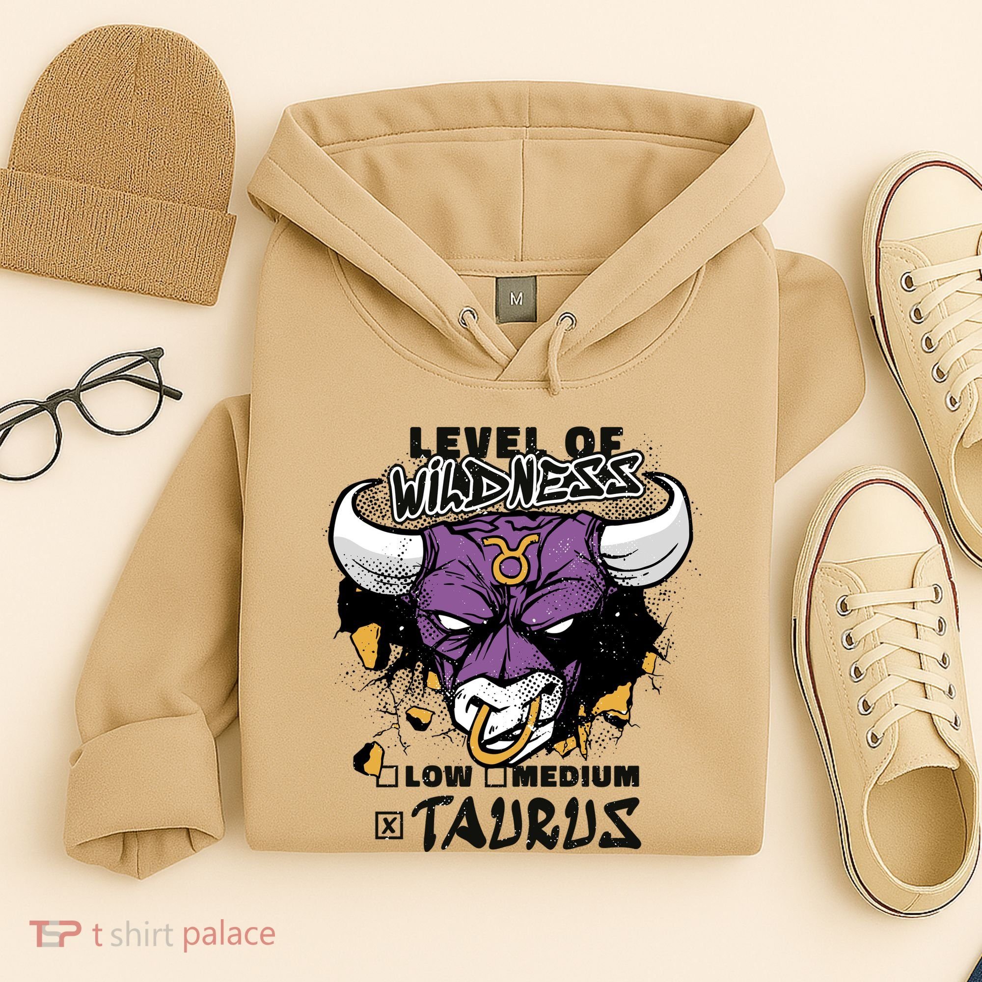 Taurus Bull Level Of Wildness Hoodie