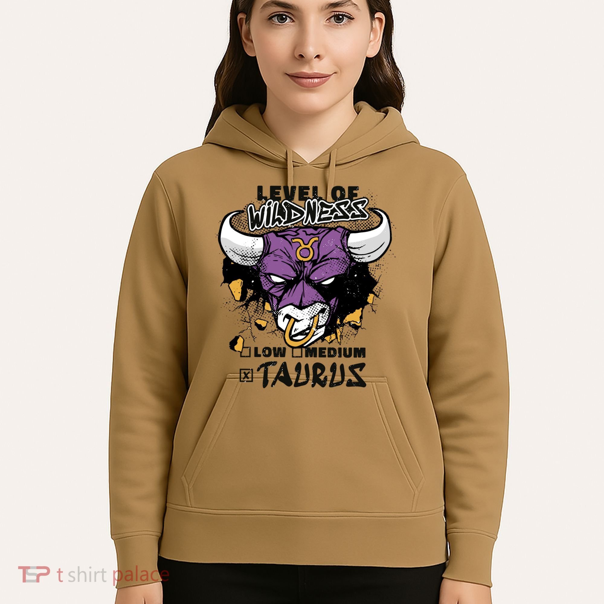 Taurus Bull Level Of Wildness Hoodie