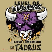 Taurus Bull Level Of Wildness Hoodie thumb 7