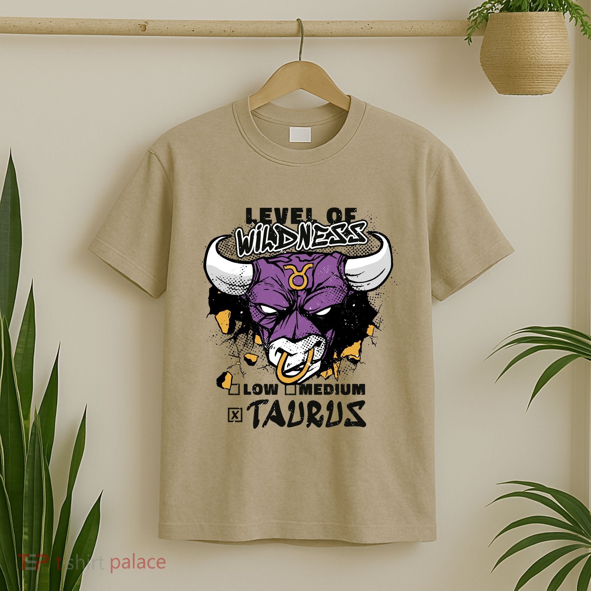 Taurus Bull Level Of Wildness T-Shirt