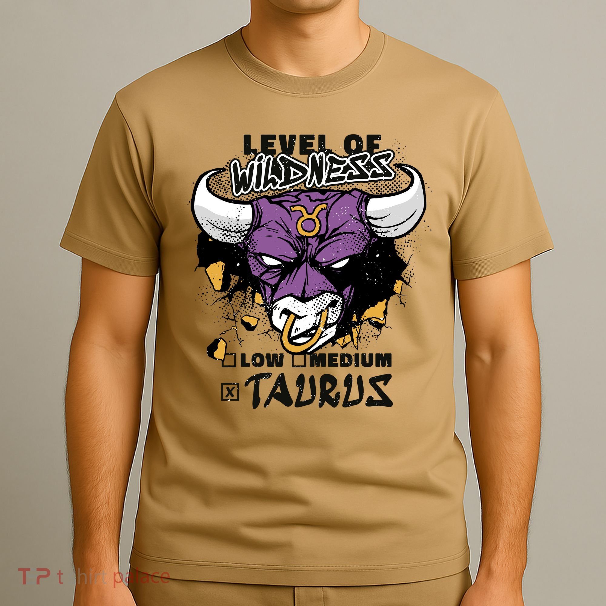 Taurus Bull Level Of Wildness T-Shirt