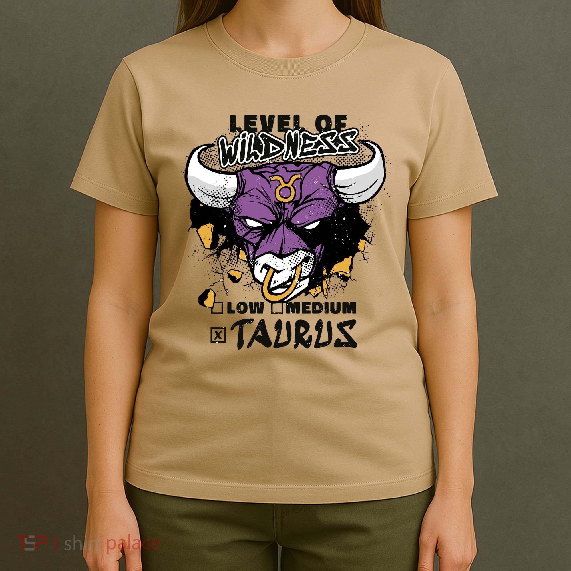 Taurus Bull Level Of Wildness T-Shirt