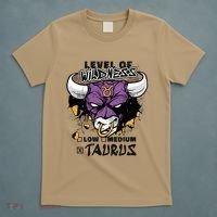 Taurus Bull Level Of Wildness T-Shirt thumb 5
