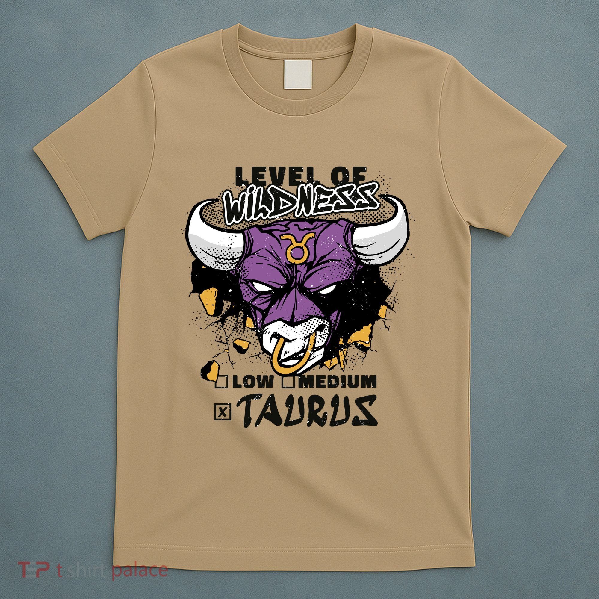 Taurus Bull Level Of Wildness T-Shirt