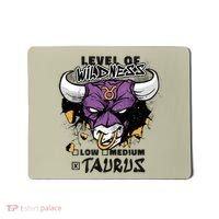 Taurus Bull Level Of Wildness Mousepad thumb 0