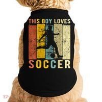 This Boy Loves Soccer Boy Soccer Doggie Tank thumb 0