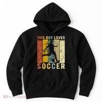 This Boy Loves Soccer Boy Soccer Hoodie thumb 0
