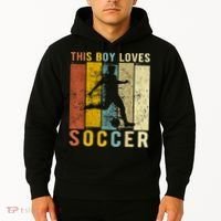 This Boy Loves Soccer Boy Soccer Hoodie thumb 2