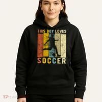 This Boy Loves Soccer Boy Soccer Hoodie thumb 5