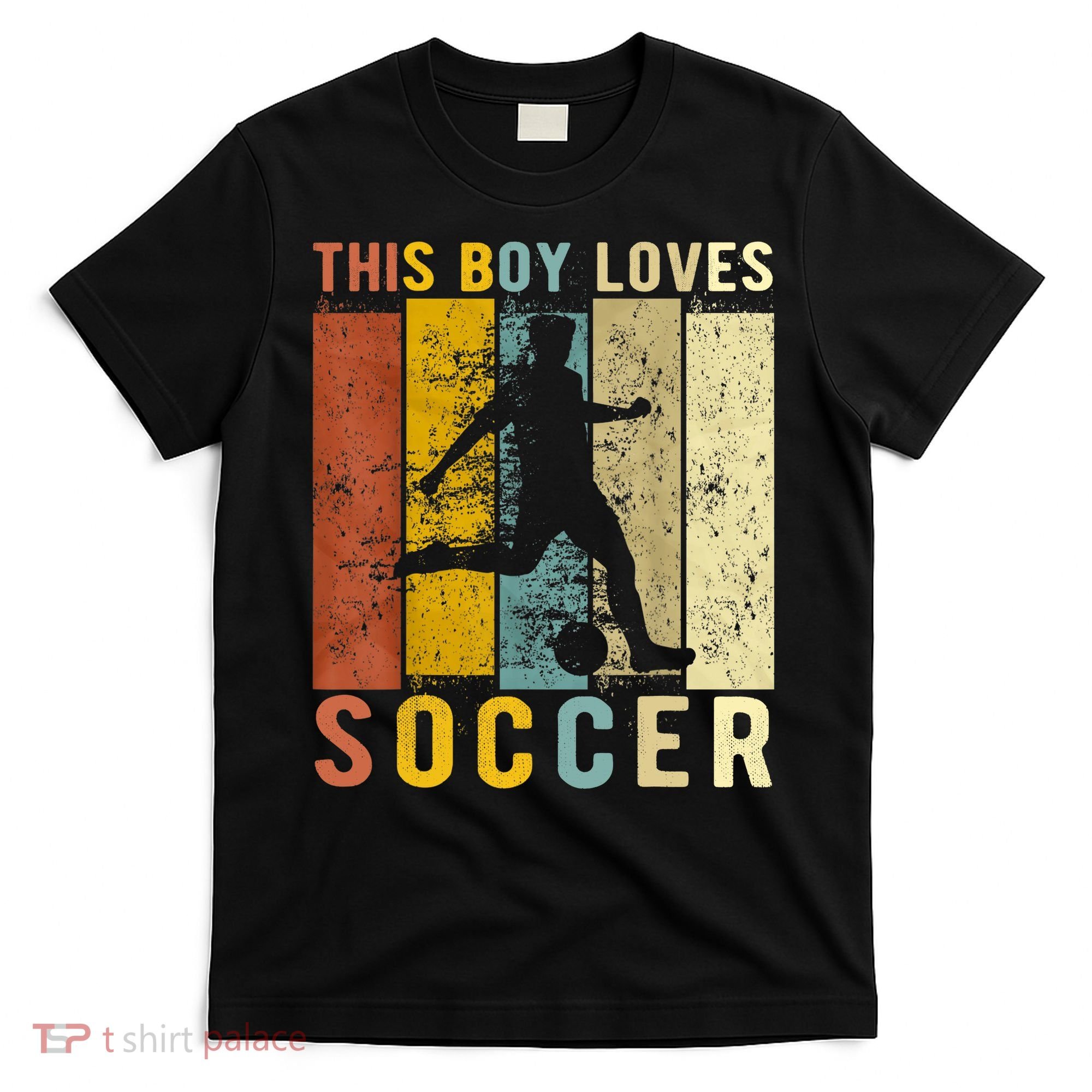 This Boy Loves Soccer Boy Soccer T-Shirt