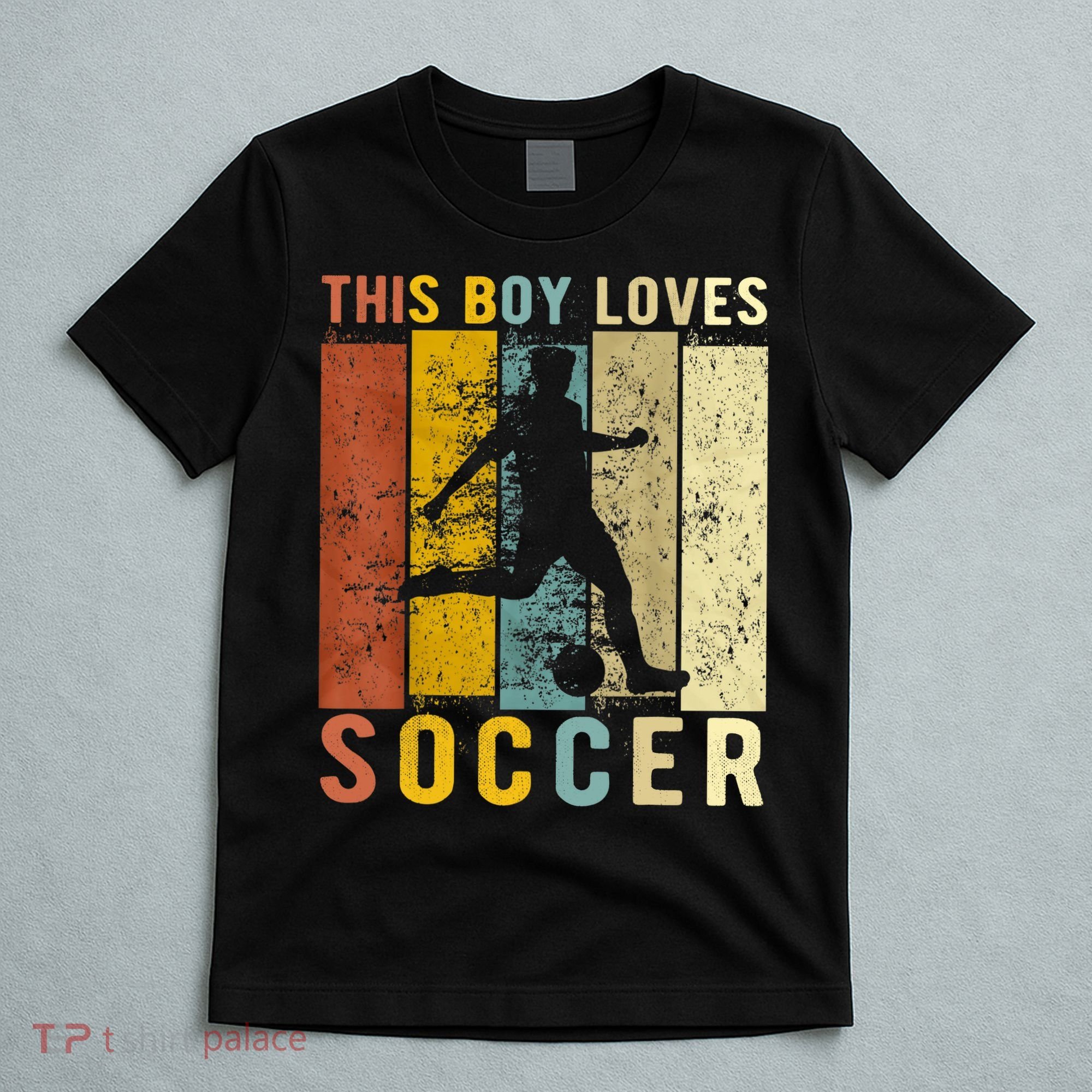 This Boy Loves Soccer Boy Soccer T-Shirt