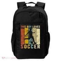 This Boy Loves Soccer Boy Soccer Backpack thumb 0