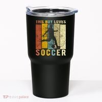 This Boy Loves Soccer Boy Soccer Tumbler thumb 0