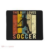 This Boy Loves Soccer Boy Soccer Mousepad thumb 0