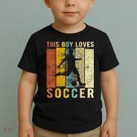 This Boy Loves Soccer Boy Soccer Toddler T-Shirt thumb 2