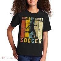 This Boy Loves Soccer Boy Soccer Kids T-Shirt thumb 2