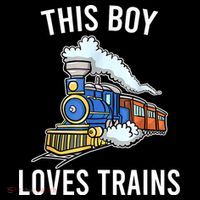 This Boy Loves Trains Gift Train Wagon Lover Gifts Coffee Mug thumb 5