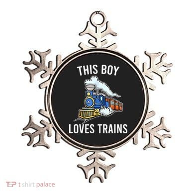 This Boy Loves Trains Gift Train Wagon Lover Gifts Ornament