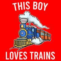 This Boy Loves Trains Gift Train Wagon Lover Gifts Santa Hat thumb 1