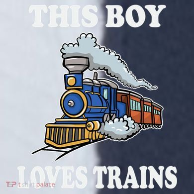 This Boy Loves Trains Train Lovers Gift Sport-Tek Competitor United Soccer Jersey