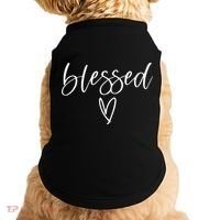 Thankful Blessed Like That Motivational Positive Christian Doggie Tank thumb 0