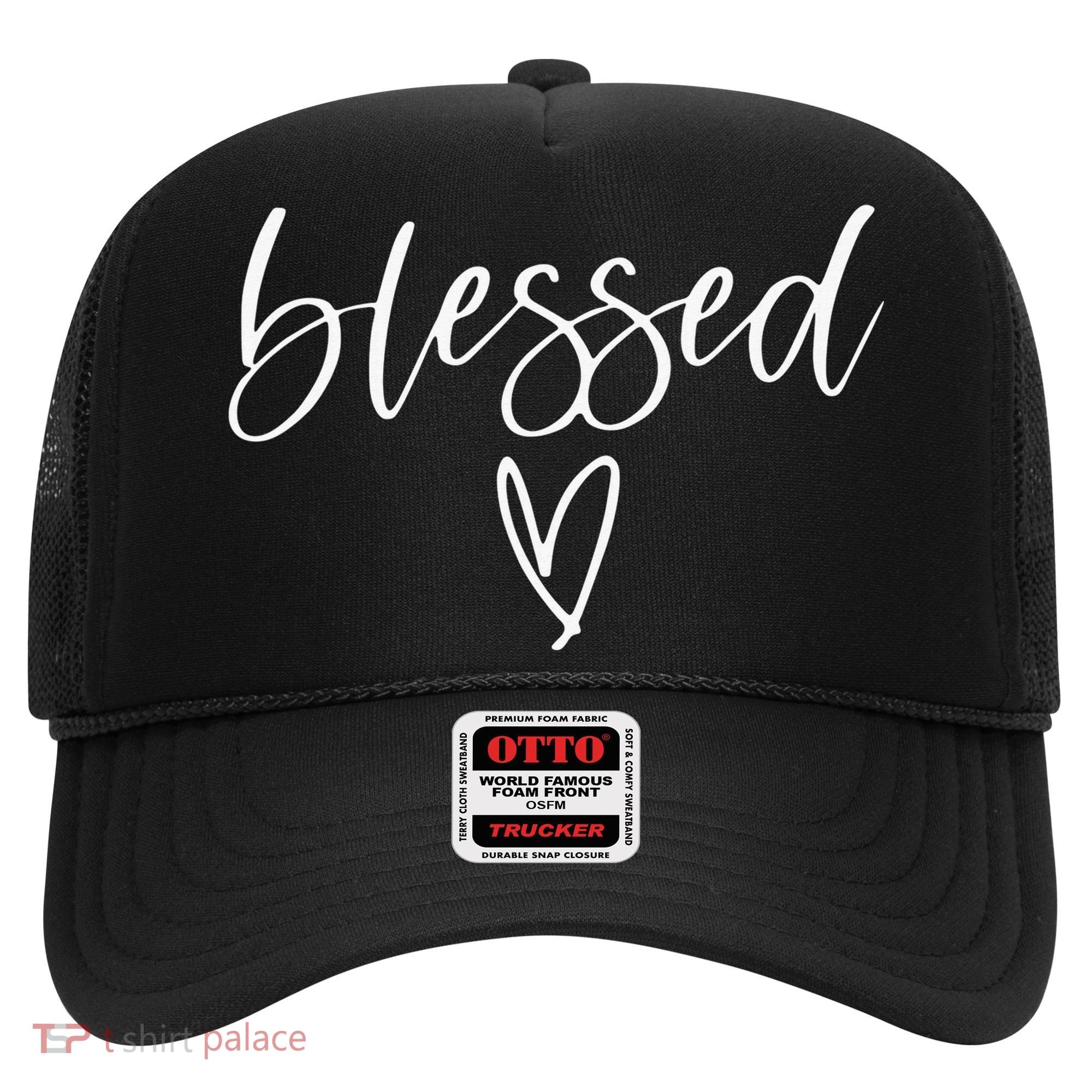 Thankful Blessed Like That Motivational Positive Christian Hat