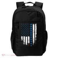Thin Blue Line Flag St Patricks Day 2020 Police Officer Gift Backpack thumb 0