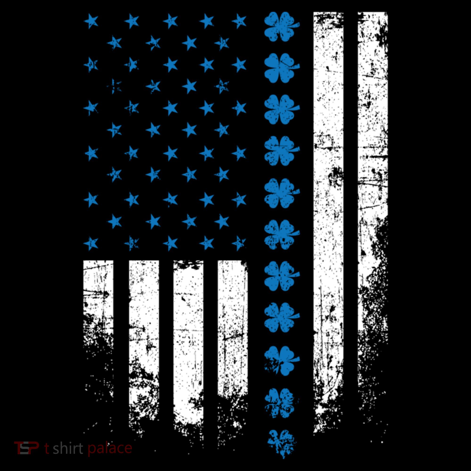 Thin Blue Line Flag St Patricks Day 2020 Police Officer Gift Coffee Mug