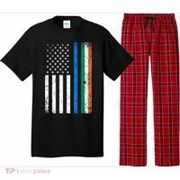 Thin Blue Line Irish American Flag Police Officer Cool Gift Pajama Set thumb 0