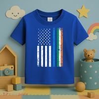 Thin Blue Line Irish American Flag Police Officer Cool Gift Toddler T-Shirt thumb 3
