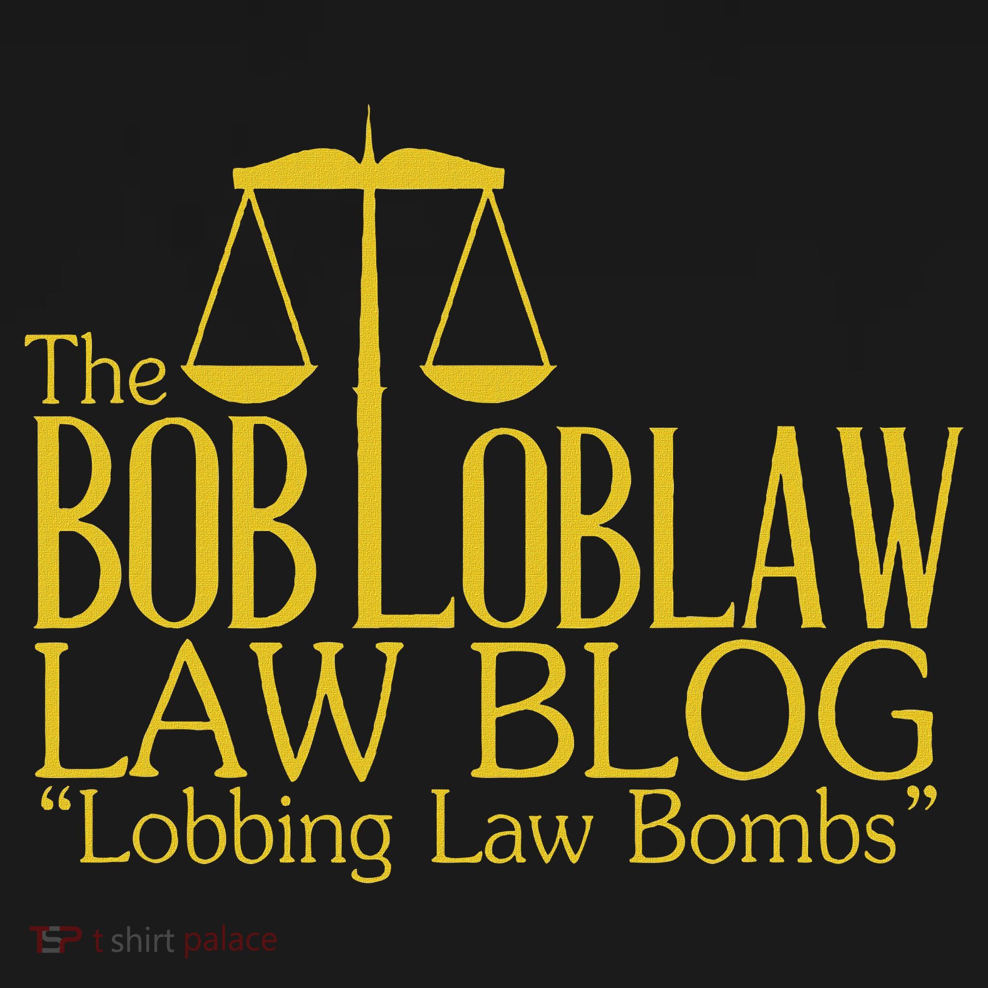 The Bob Loblaw Law Blog Lobbing Law Bombs Women's Tank Top