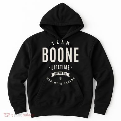 Team Boone Lifetime Member Funny Name Boone Hoodie