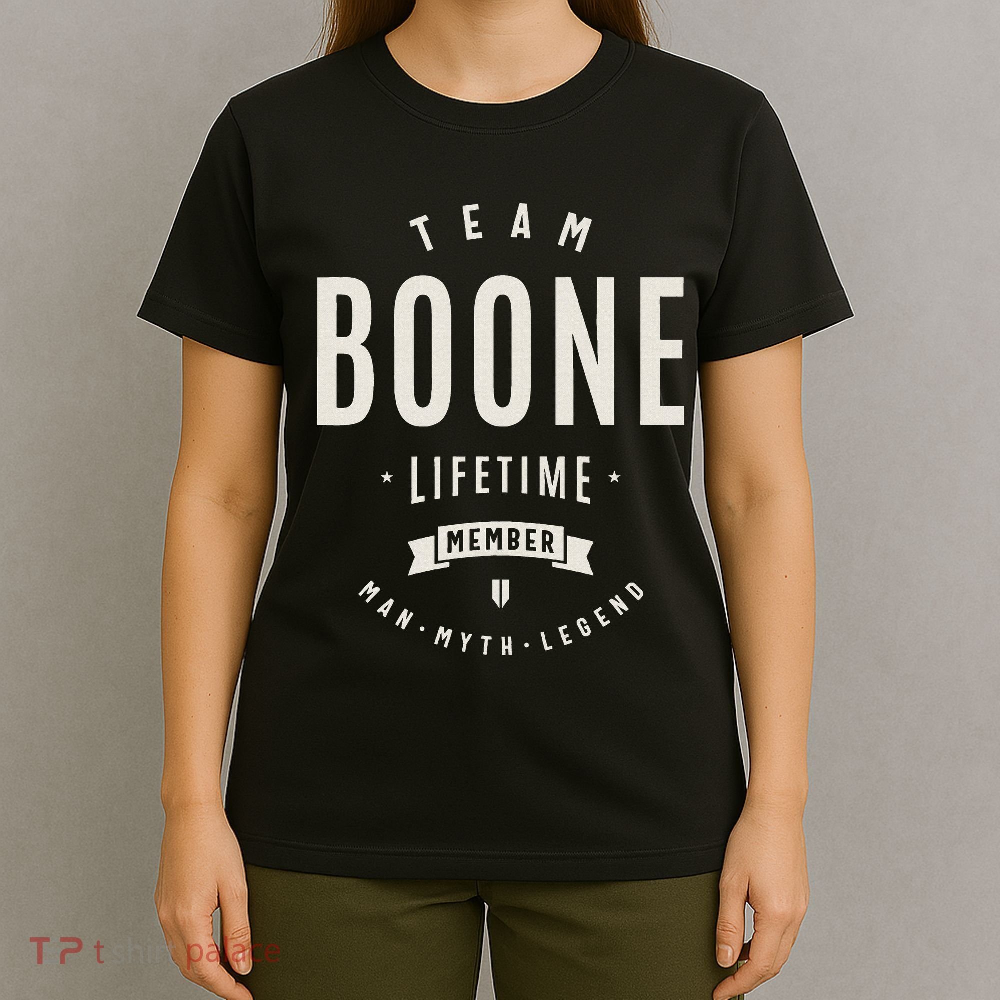 Team Boone Lifetime Member Funny Name Boone T-Shirt