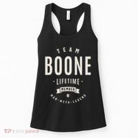 Team Boone Lifetime Member Funny Name Boone Women's Tank Top thumb 0